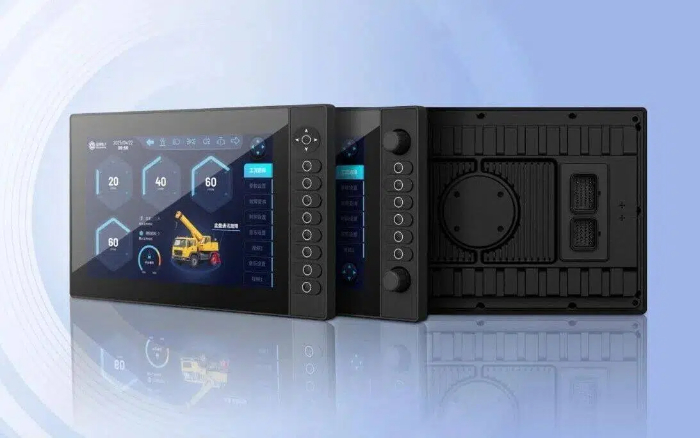 10寸移動機(jī)械顯示屏，CAN通信